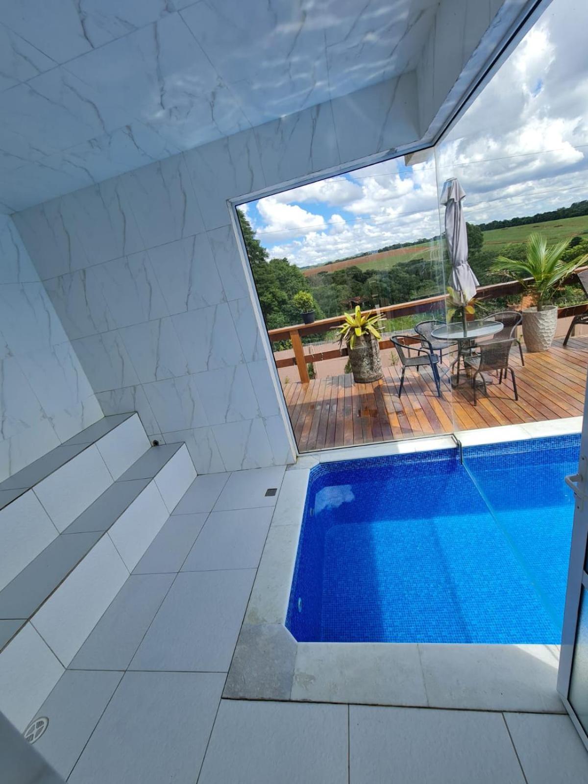 Chacara Arena Jk Com Piscina Integrada Com Sauna E Hidromassagem Ібіуна Екстер'єр фото