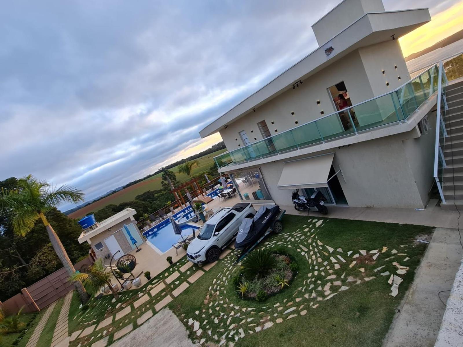 Chacara Arena Jk Com Piscina Integrada Com Sauna E Hidromassagem Ібіуна Екстер'єр фото